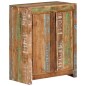vidaXL Aparador de madera maciza reciclada 60x33x75 cm