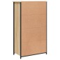vidaXL Aparador alto madera contrachapada roble Sonoma 62x32x106,5 cm vidaXL Aparador alto madera contrachapada roble Sonoma 62x32x106,5 cm