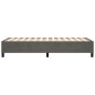 vidaXL Estructura de cama box spring terciopelo gris oscuro 100x200 cm vidaXL Estructura de cama box spring terciopelo gris oscuro 100x200 cm