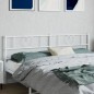 vidaXL Cabecero de metal blanco 180 cm vidaXL Cabecero de metal blanco 180 cm