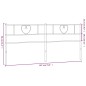 vidaXL Cabecero de metal blanco 180 cm vidaXL Cabecero de metal blanco 180 cm