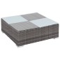 vidaXL Set de sofás de jardín 8 piezas y cojines ratán sintético gris vidaXL Set de sofás de jardín 8 piezas y cojines ratán sintético gris