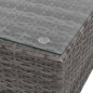 vidaXL Set de sofás de jardín 8 piezas y cojines ratán sintético gris vidaXL Set de sofás de jardín 8 piezas y cojines ratán sintético gris