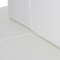 vidaXL Set muebles de jardín y cojines 6 piezas ratán sintético negro