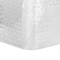 vidaXL Mesas de centro 2 piezas aluminio plateado vidaXL Mesas de centro 2 piezas aluminio plateado