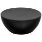 vidaXL Mesa de centro de aluminio martillado 70x30 cm negro vidaXL Mesa de centro de aluminio martillado 70x30 cm negro