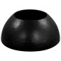 vidaXL Mesa de centro de aluminio martillado 70x30 cm negro vidaXL Mesa de centro de aluminio martillado 70x30 cm negro