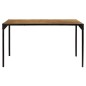 vidaXL Mesa de comedor de madera maciza de mango 140x140x76 cm vidaXL Mesa de comedor de madera maciza de mango 140x140x76 cm