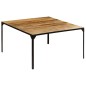 vidaXL Mesa de comedor de madera maciza de mango 140x140x76 cm vidaXL Mesa de comedor de madera maciza de mango 140x140x76 cm