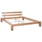 vidaXL Estructura de cama de madera maciza de roble 160x200 cm vidaXL Estructura de cama de madera maciza de roble 160x200 cm