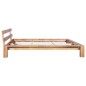 vidaXL Estructura de cama de madera maciza de roble 160x200 cm vidaXL Estructura de cama de madera maciza de roble 160x200 cm