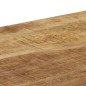 vidaXL Mesa consola madera maciza de mango y acero 120x35x76 cm vidaXL Mesa consola madera maciza de mango y acero 120x35x76 cm