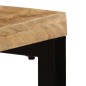 vidaXL Mesa consola madera maciza de mango y acero 120x35x76 cm vidaXL Mesa consola madera maciza de mango y acero 120x35x76 cm