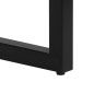 vidaXL Mesa consola madera maciza de mango y acero 120x35x76 cm vidaXL Mesa consola madera maciza de mango y acero 120x35x76 cm