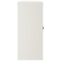 vidaXL Armario archivador de acero blanco 90x40x90 cm