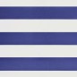 vidaXL Toldo retráctil automático azul y blanco 4x3 m vidaXL Toldo retráctil automático azul y blanco 4x3 m