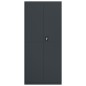 vidaXL Armario archivador de acero gris antracita 90x40x200 cm