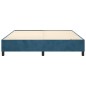 vidaXL Estructura de cama box spring terciopelo azul oscuro 180x200 cm vidaXL Estructura de cama box spring terciopelo azul oscuro 180x200 cm
