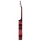 vidaXL Set de guitarra acústica 12 piezas con cutaway 6 cuerdas 38"    
