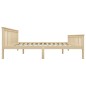 vidaXL Estructura de cama de madera maciza de pino clara 160x200 cm vidaXL Estructura de cama de madera maciza de pino clara 160x200 cm