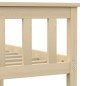 vidaXL Estructura de cama de madera maciza de pino clara 160x200 cm vidaXL Estructura de cama de madera maciza de pino clara 160x200 cm