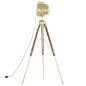 vidaXL Lámpara de suelo con trípode madera maciza de mango 193 cm vidaXL Lámpara de suelo con trípode madera maciza de mango 193 cm