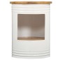 vidaXL Mesa de centro de madera maciza de mango 43x55 cm vidaXL Mesa de centro de madera maciza de mango 43x55 cm