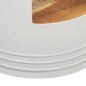 vidaXL Mesa de centro de madera maciza de mango 43x55 cm vidaXL Mesa de centro de madera maciza de mango 43x55 cm