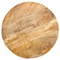 vidaXL Mesa de centro de madera maciza de mango 43x55 cm vidaXL Mesa de centro de madera maciza de mango 43x55 cm