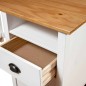 vidaXL Escritorio Hill con 3 cajones madera de pino 120x50x74 cm vidaXL Escritorio Hill con 3 cajones madera de pino 120x50x74 cm