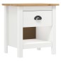 vidaXL Mesitas de noche 2 uds Hill madera maciza de pino 46x35x49,5 cm vidaXL Mesitas de noche 2 uds Hill madera maciza de pino 46x35x49,5 cm