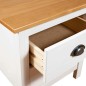 vidaXL Mesitas de noche 2 uds Hill madera maciza de pino 46x35x49,5 cm vidaXL Mesitas de noche 2 uds Hill madera maciza de pino 46x35x49,5 cm