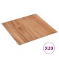 vidaXL Láminas autoadhesivas de suelo 20 uds PVC madera clara 1,86 m² vidaXL Láminas autoadhesivas de suelo 20 uds PVC madera clara 1,86 m²
