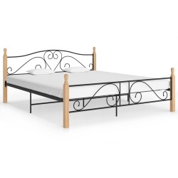 vidaXL Estructura de cama de metal 200x200 cm