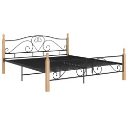 vidaXL Estructura de cama de metal 200x200 cm