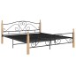 vidaXL Estructura de cama de metal 200x200 cm