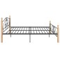 vidaXL Estructura de cama de metal 200x200 cm
