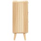 vidaXL Aparador con cajones madera contrachapada 60x30x75 cm vidaXL Aparador con cajones madera contrachapada 60x30x75 cm