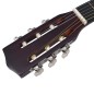 vidaXL Guitarra clásica para principiante y niño con funda 1/2 34"