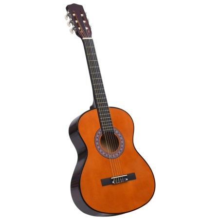 vidaXL Guitarra clásica para principiantes con funda 3/4 36"