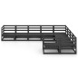 vidaXL Juego de muebles de jardín 9 piezas madera maciza de pino vidaXL Juego de muebles de jardín 9 piezas madera maciza de pino