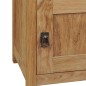 vidaXL Mesita de noche de madera de teca maciza 40x30x50 cm vidaXL Mesita de noche de madera de teca maciza 40x30x50 cm