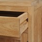 vidaXL Mesita de noche de madera de teca maciza 40x30x50 cm vidaXL Mesita de noche de madera de teca maciza 40x30x50 cm