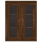 vidaXL Aparador alto madera contrachapada marrón roble 69,5x34x180 cm vidaXL Aparador alto madera contrachapada marrón roble 69,5x34x180 cm