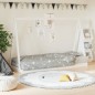 vidaXL Estructura de cama para niños madera de pino blanco 80x200 cm vidaXL Estructura de cama para niños madera de pino blanco 80x200 cm