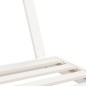 vidaXL Estructura de cama para niños madera de pino blanco 80x200 cm vidaXL Estructura de cama para niños madera de pino blanco 80x200 cm