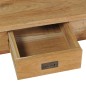 vidaXL Banco de recibidor de madera de teca maciza 90x30x40 cm vidaXL Banco de recibidor de madera de teca maciza 90x30x40 cm