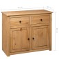 vidaXL Aparador de madera maciza de pino estilo Panamá 93x40x80 cm vidaXL Aparador de madera maciza de pino estilo Panamá 93x40x80 cm