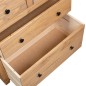 vidaXL Aparador de madera maciza de pino estilo Panamá 80x40x83 cm vidaXL Aparador de madera maciza de pino estilo Panamá 80x40x83 cm
