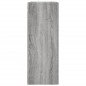 vidaXL Armarios de pared 2 uds madera de ingeniería gris Sonoma vidaXL Armarios de pared 2 uds madera de ingeniería gris Sonoma